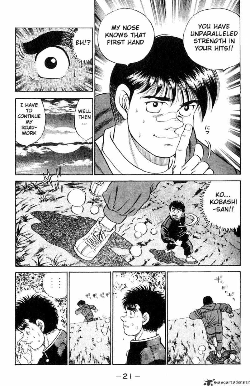Hajime no Ippo: Fighting Spirit, Chapter 52 image 20